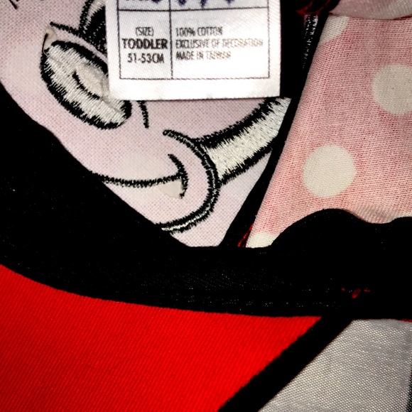 DISNEY PARKS Minnie Mouse Ears Polka Dot Hat Cap Embroidered XOXO TODDLER GIRL - Picture 10 of 12